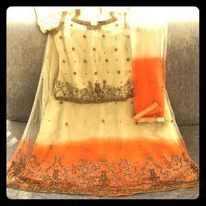 Indian Lehenga Choli from the Kajaal collection